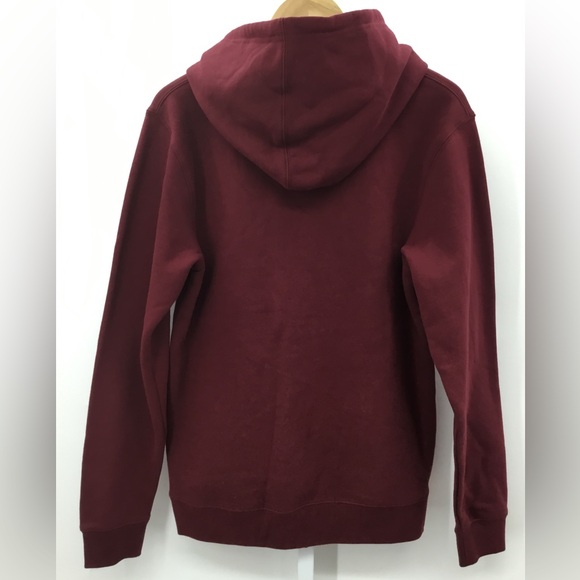 AS Colour Unisex Hoodie, Color: Burgundy, Size: S - Picture 2 of 3